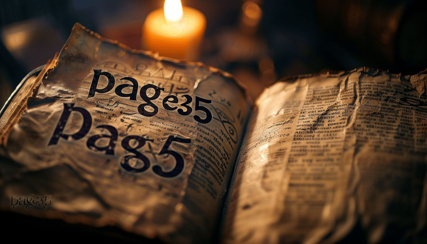 Exploration de la mystérieuse Page35, entre intrigues et révélations