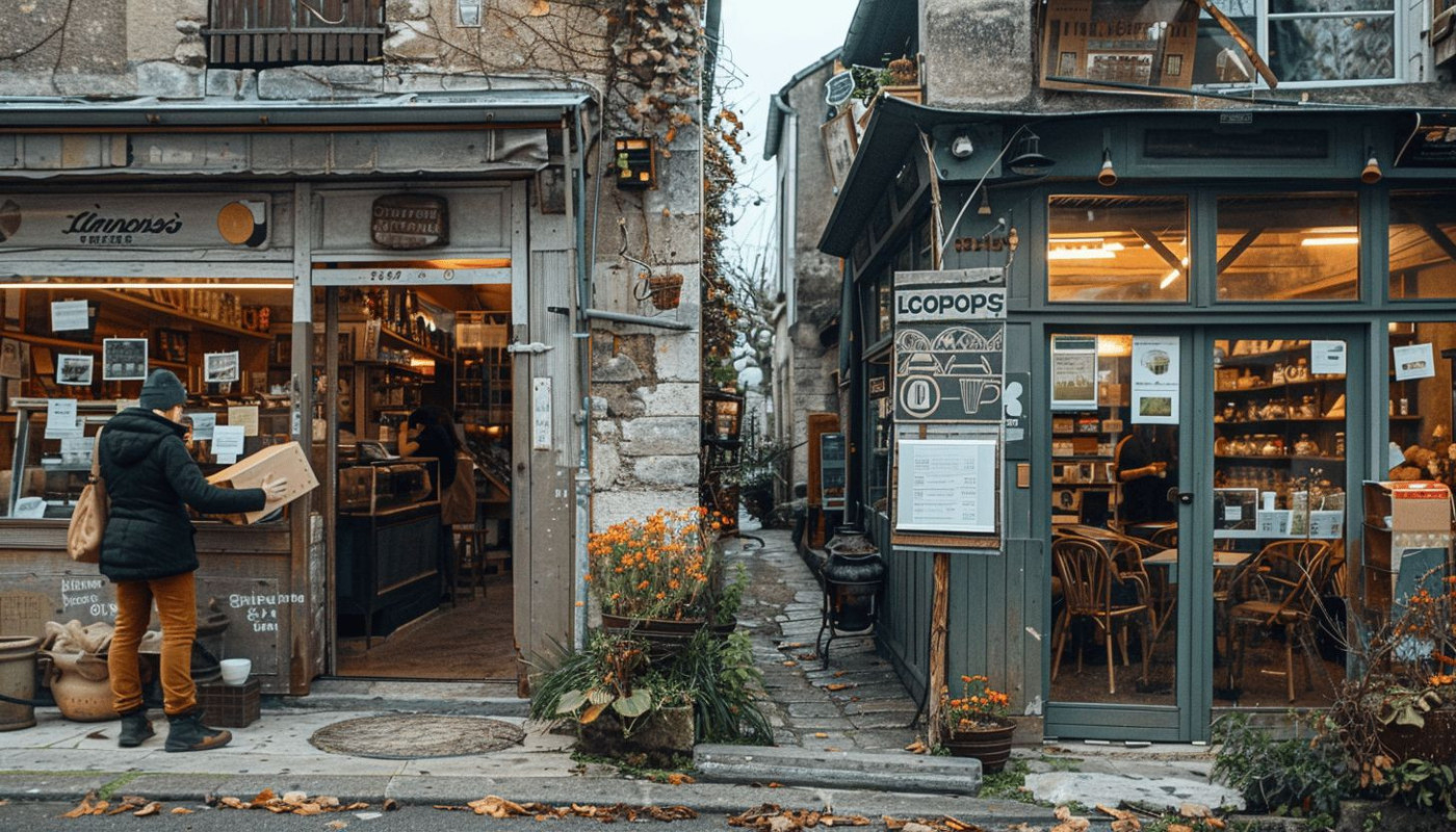 Divers - Exploration de Lisieux : une visite chez Chronopost et un arrêt au salon de thé