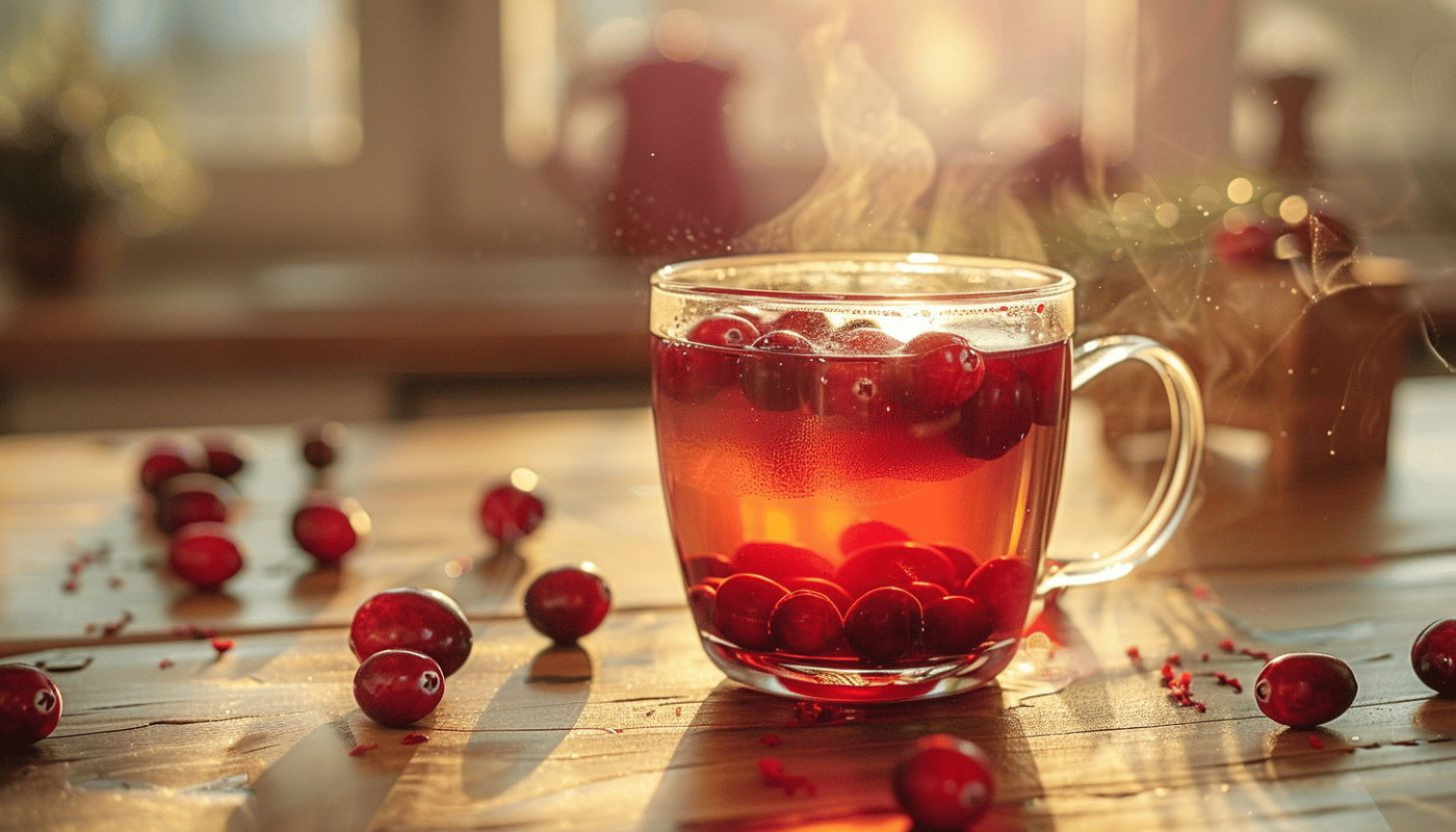 Les bienfaits de la tisane à la cranberry et à la canneberge